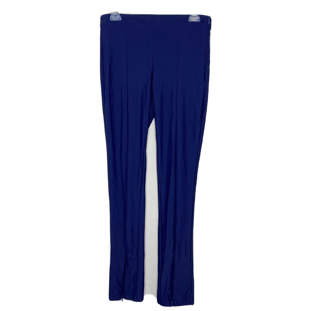 NWOT Maggie Marilyn Navy Blue Skinny Zip Ankle Slim Pants Size M/8